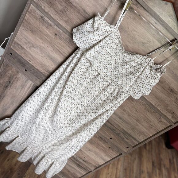 Motherhood Maternity Cream Spaghetti Strap Women's M great preworn condition - Picture 8 of 9